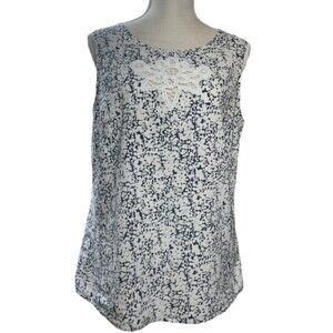 BANANA REPUBLIC FACTORY Floral Sleeveless Top - Size Medium